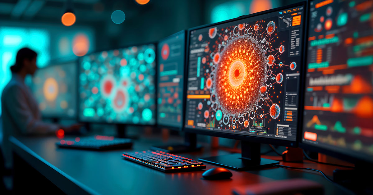 AI in pharma - illustrative image