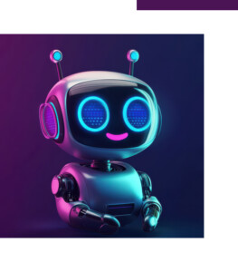 Chatbot. Robotics chatterbot smart robotical conversetion ai bot